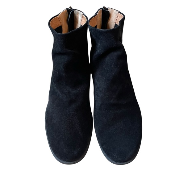 Gentle Souls by Kenneth Cole Black Suede Ankle Boots Size 9.5 - Picture 1 of 10